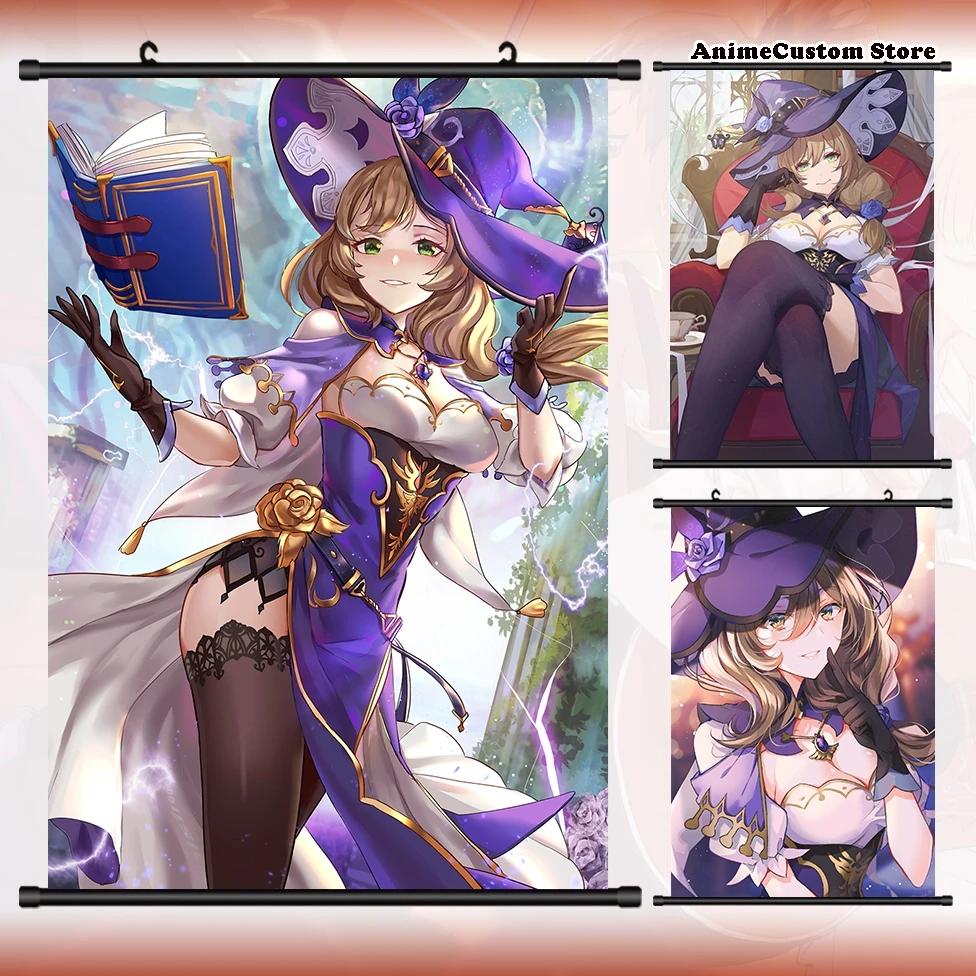 ִϸ̼ Genshin Impact Lisa Minci HD  ũ    Hang  Ȩ ڷ̼ Collectible Decoration Art Gift